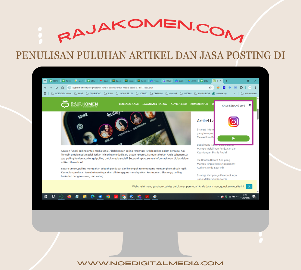 JASA BACKLINK DAN JASA PENULISAN ARTIKEL NOE DIGITAL MEDIA (2) JASA BACKLINK DAN JASA PENULISAN ARTIKEL NOE DIGITAL MEDIA